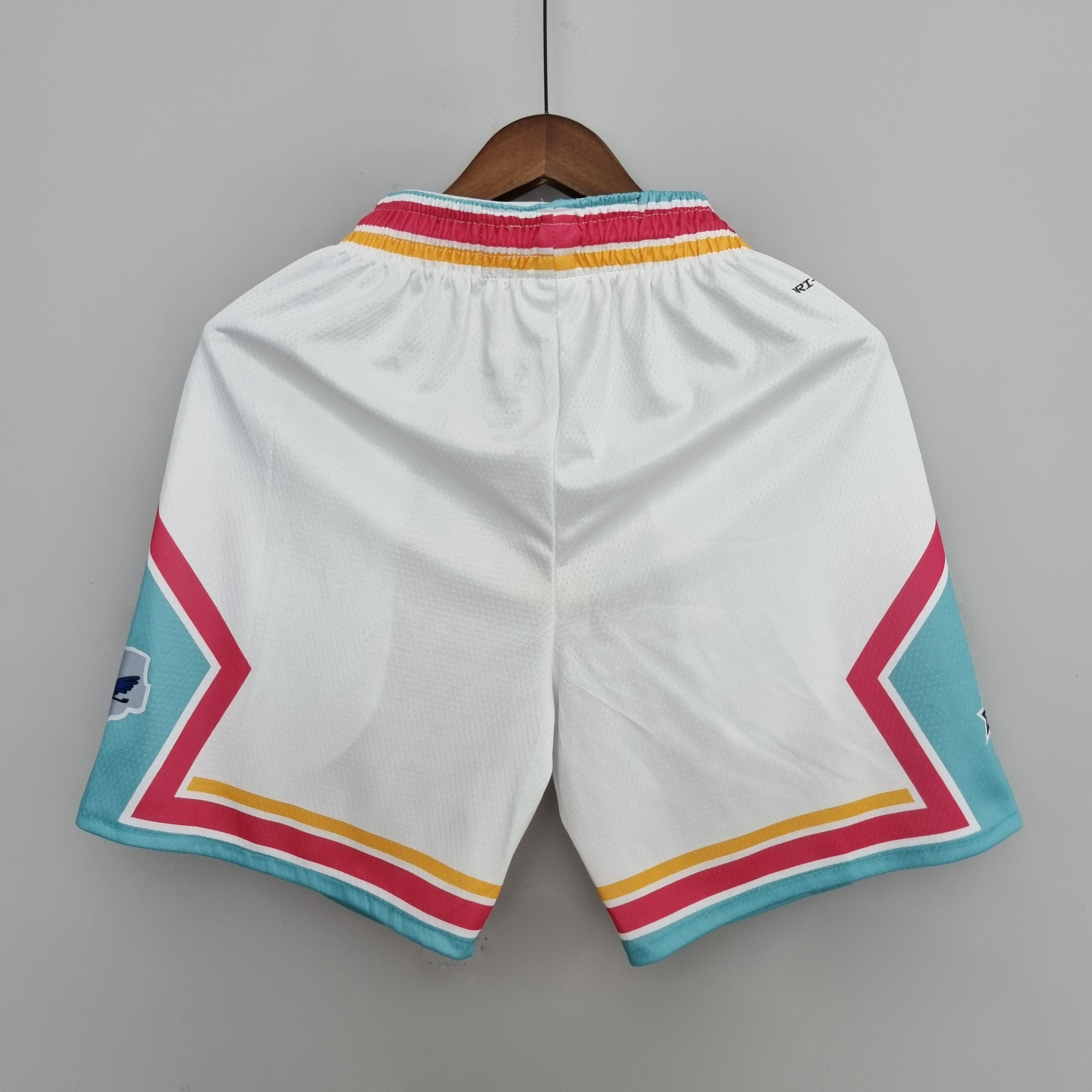 2022 San Antonio Spurs Urban Edition calção branco NBA