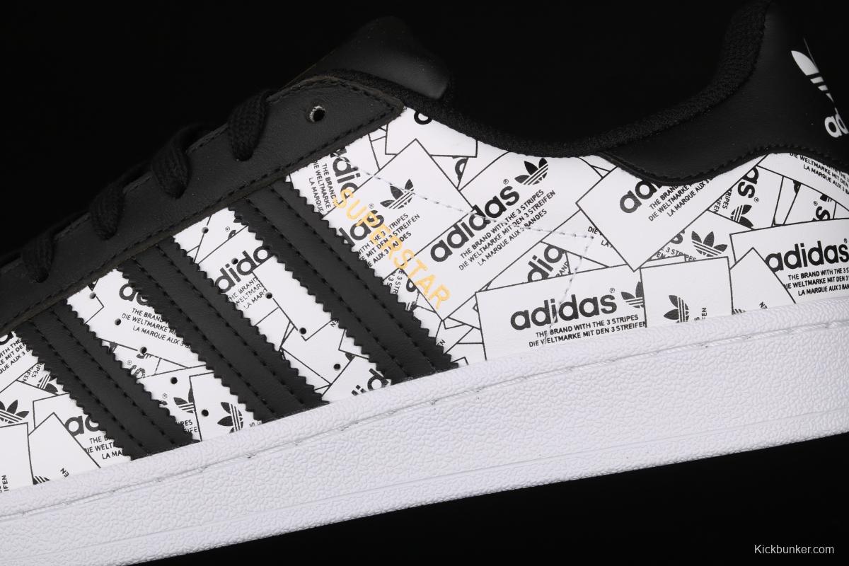 Adidasidas Originals Superstar FV2819 shells are covered with logo classic sneakers.