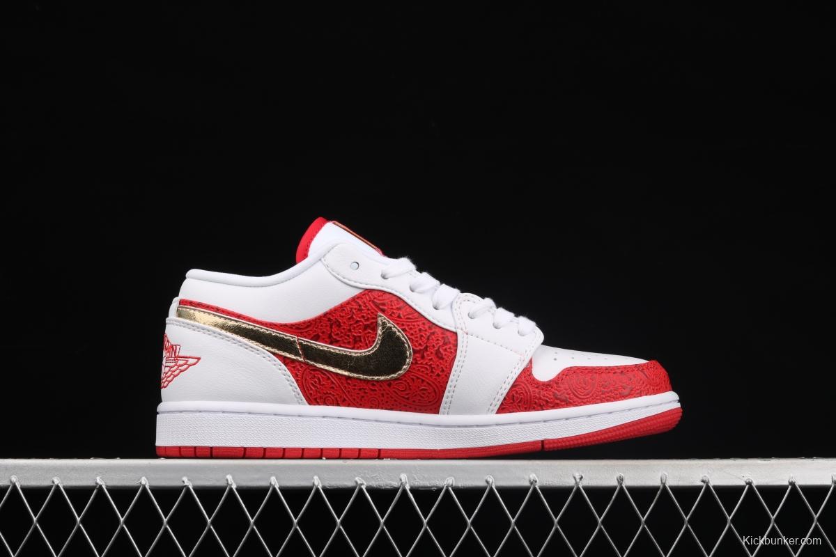 Air Jordan 1 Low low-side cultural leisure sports shoes DJ5185-100