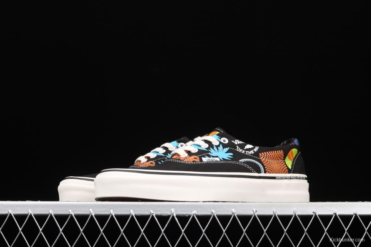 Vans Era Handcrafted Shoes For Cool Feet Anaheim handmade graffiti pictorial VN-0OZDGEX