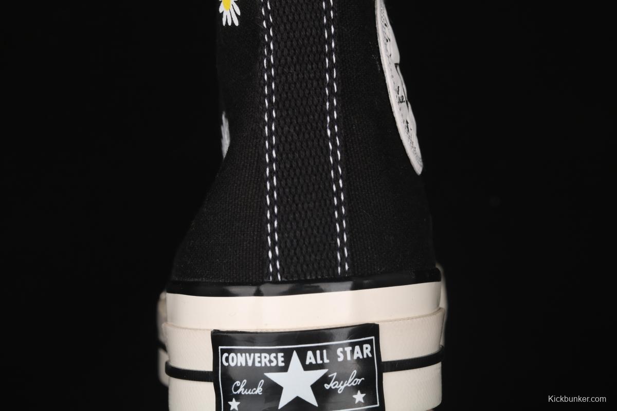 Converse 1970 s PEACEMINUSONE second generation daisy joint style high top casual board shoes 162050C