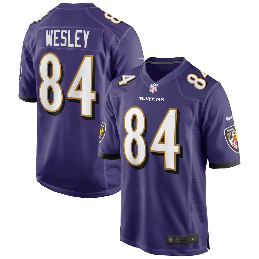Men's Antoine Wesley Purple Player Limited Team Jersey