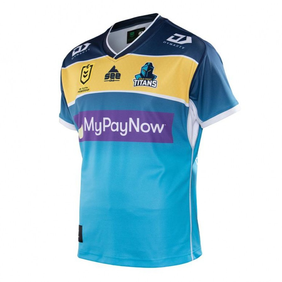 Gold Coast Titans 2022 Men's Home Rugby Jersey