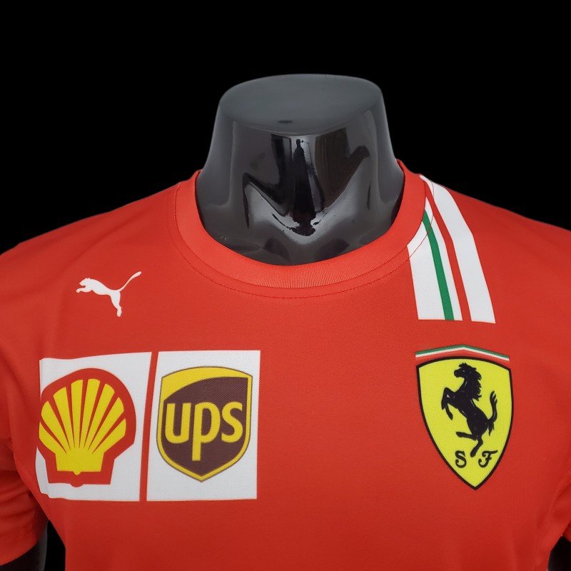 F1 Formula One; Ferrari Racing Suit Red 