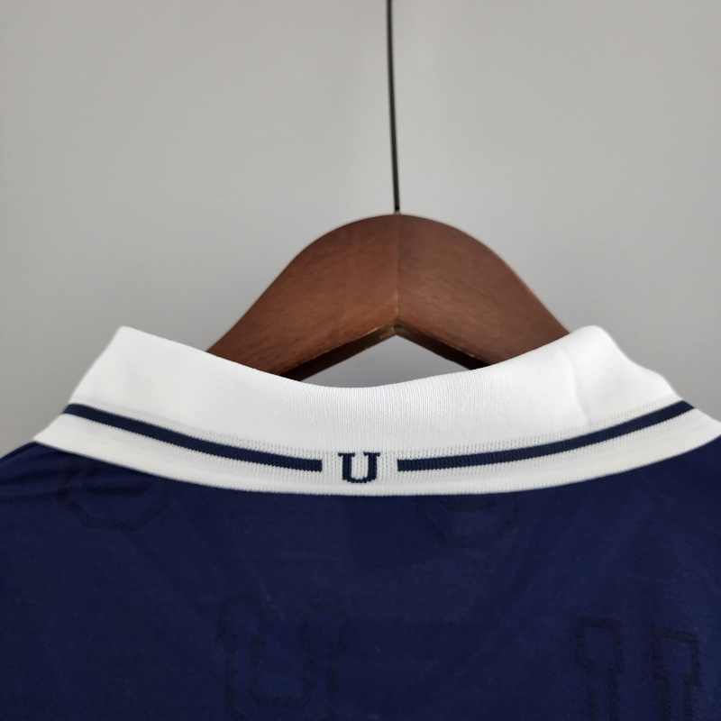 Retro 1998 Long Sleeve Universidad De Chile Home Soccer Jersey