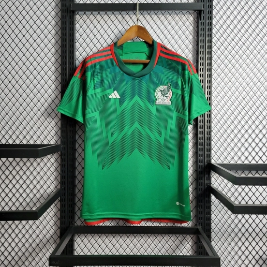 Retro 2022 Mexico Home Soccer Jersey