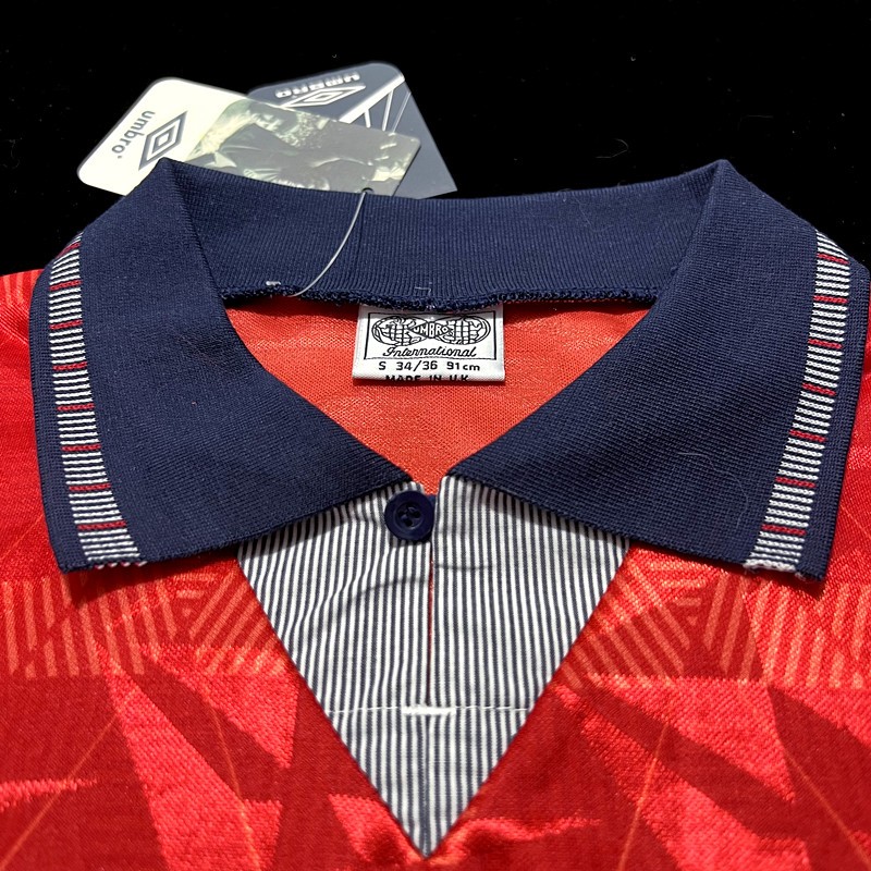 Retro 1990 England Red