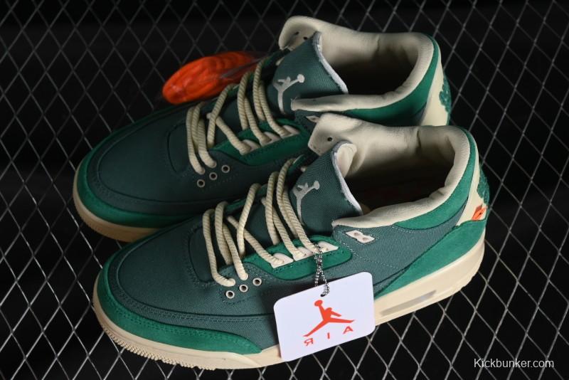 Nike Air Jordan 3 Retro Nina Chanel Abney Collaboration Sneakers - FZ7974-300
