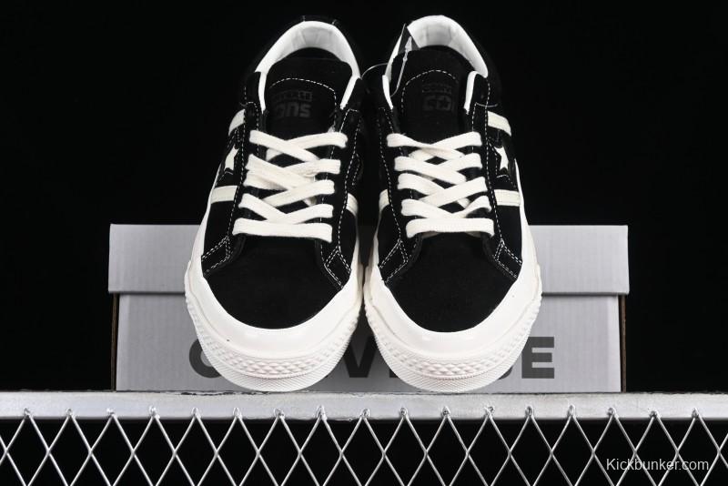 Converse One Star Academy Pro Classic Black & White One Star Retro Casual Skate Shoes - A06426C
