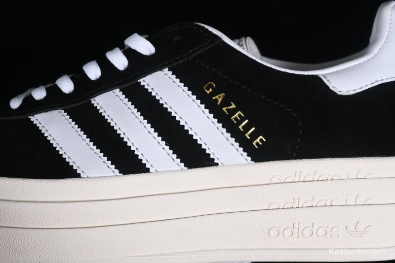 Adidas Originals Gazelle Bold HQ6912 Low-Top Sneakers with Thick Sole for Casual Wear Anti-Slip and Durable - HQ6912