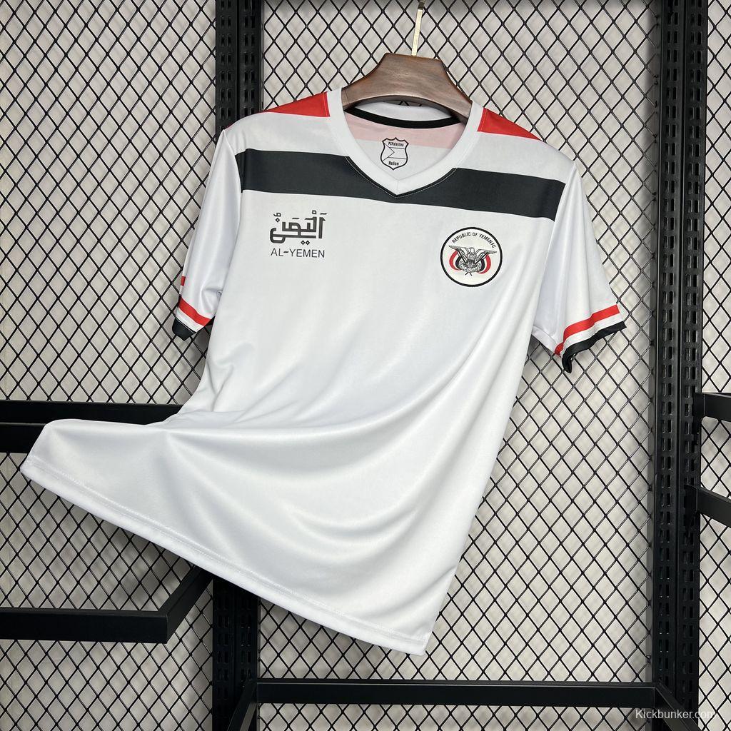 24/25 Yemen White Jersey