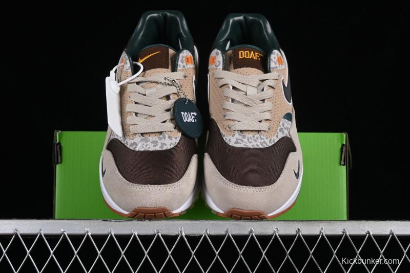 Nike Air Max 1 Retro Running Shoes with Half-Sole Air Cushion - HQ2640-200