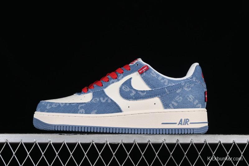 Nike Air Force 1 '07 Low Custom Casual Sneakers - CW2288-111