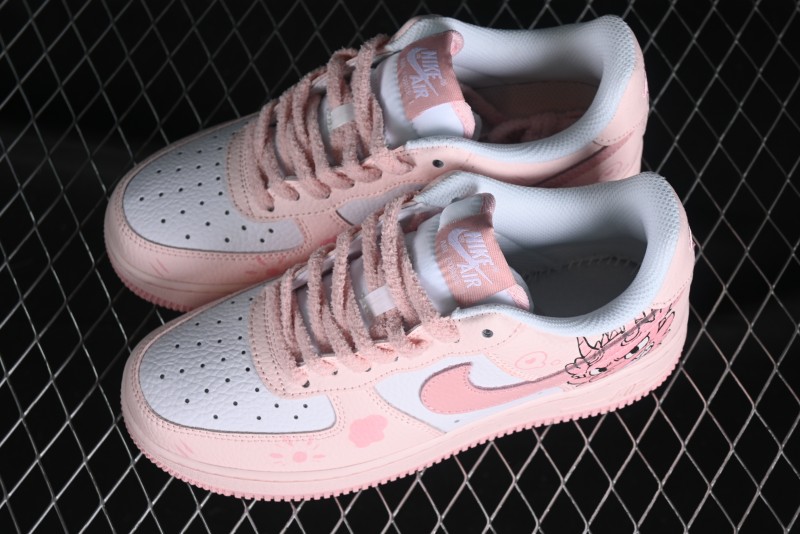 Nike Air Force 1 '07 Low Steam Puppet CNY Year of the Dragon Limited Edition Long Long Stack Socks Cute Style Low-Top Casual Sneakers - CT3839-107
