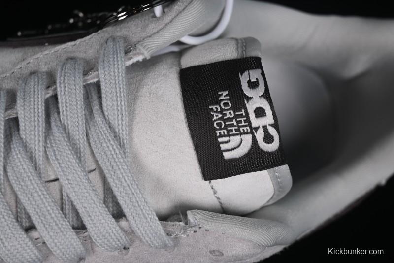 Nike Air Force 1'07 Low The North Face CDG Collaboration - Beige Grey Pigskin Low-Top Casual Sneakers - HD1968-015