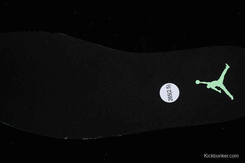 Nike Air Jordan 1 Low Retro Basketball Shoes in Mint Green and Black - 553558-131