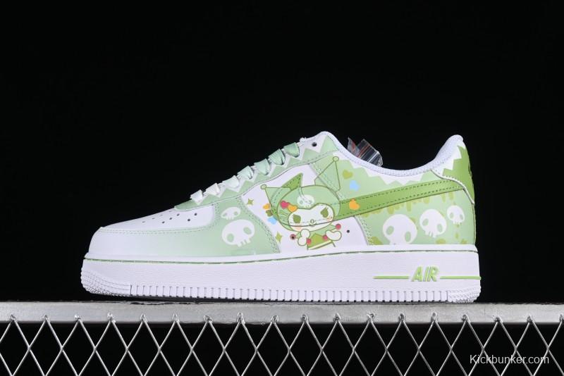 Nike Air Force 1 '07 Low Doraemon x Kuromi Collaboration Casual Sneakers - CW2288-111