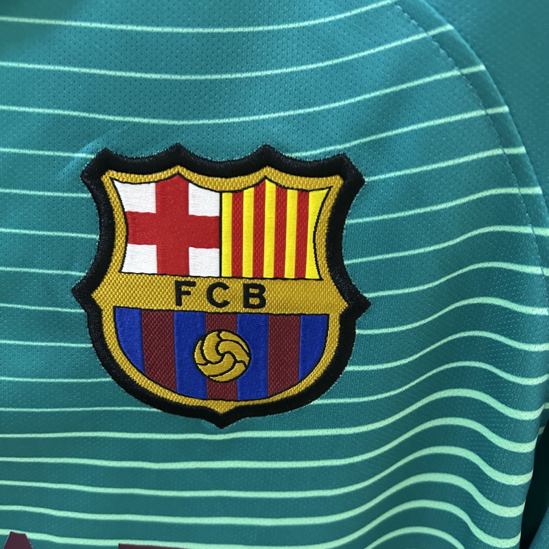 16/17 Retro Barcelona Third Jersey