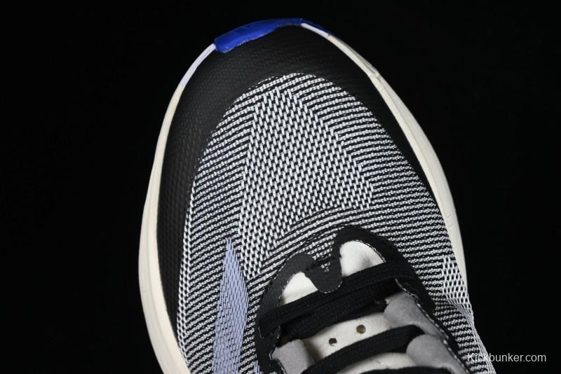 Adidas Adizero Boston 12 M Running Shoes Lightweight Breathable Low-Top with ENERGYROD Carbon Plate - IE8494