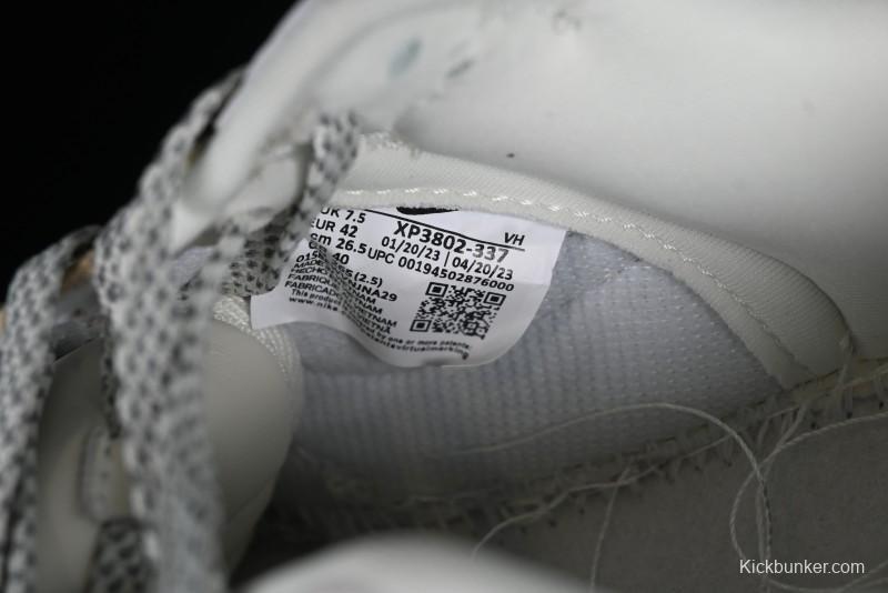 Nike SB Dunk Low LV Collaboration - Khaki Denim Anniversary High-End Custom Low-Top Casual Skate Shoes - XP3802-337