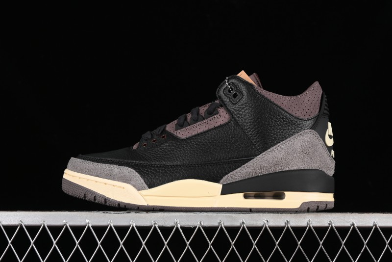 Nike A Ma Maniere x Air Jordan 3 Retro Black Sneakers - FZ4811-001