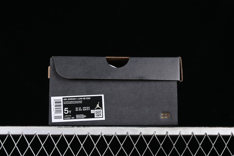 Nike Air Jordan 1 Low Custom Casual Sneakers - HJ3481-491
