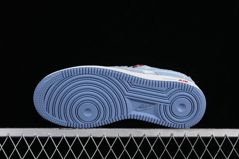 Levi's x Nike Air Force 1 '07 Low Denim Casual Sneakers - CH2211-168