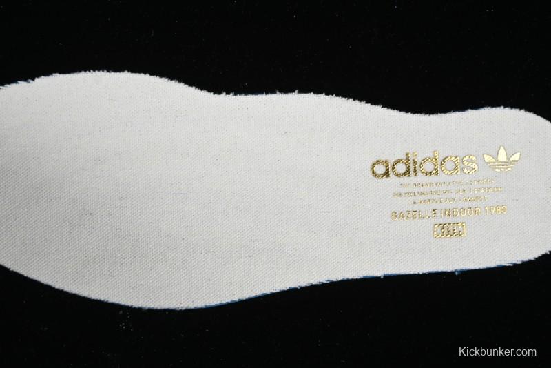 Adidas Originals Gazelle Indoor Kith Retro Casual Slip-Resistant Wear-Resistant Low-Top Sneakers - IH0120