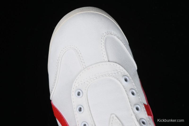 OnitsukaTiger Mexico 66 Low-Top Canvas Casual Running Shoes - D3K0Q-0023