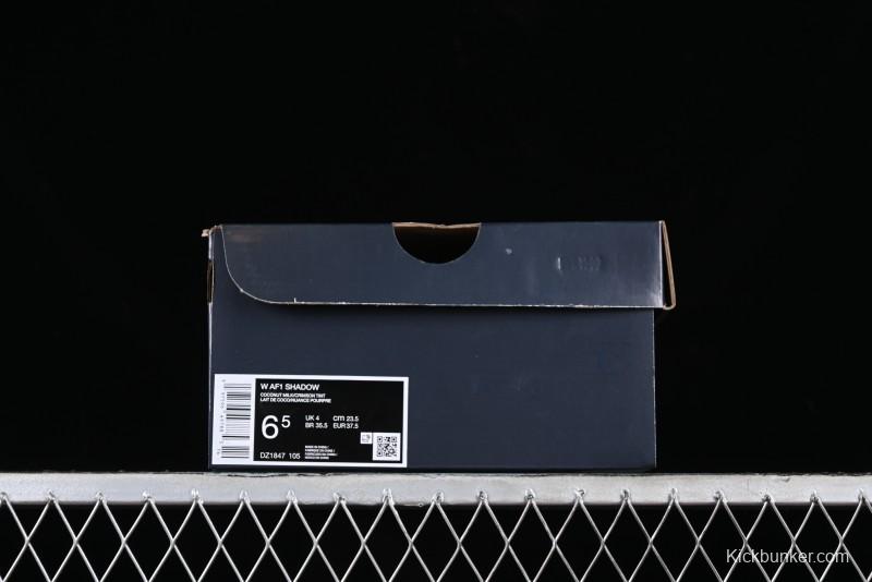 Nike Air Force 1 Shadow Low-Top Sneakers with Lightweight EVA Midsole - DZ1847-105