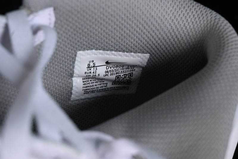 Nike Air Force 1 '07 Mid Casual Sneakers in White-Grey - DV0806-100