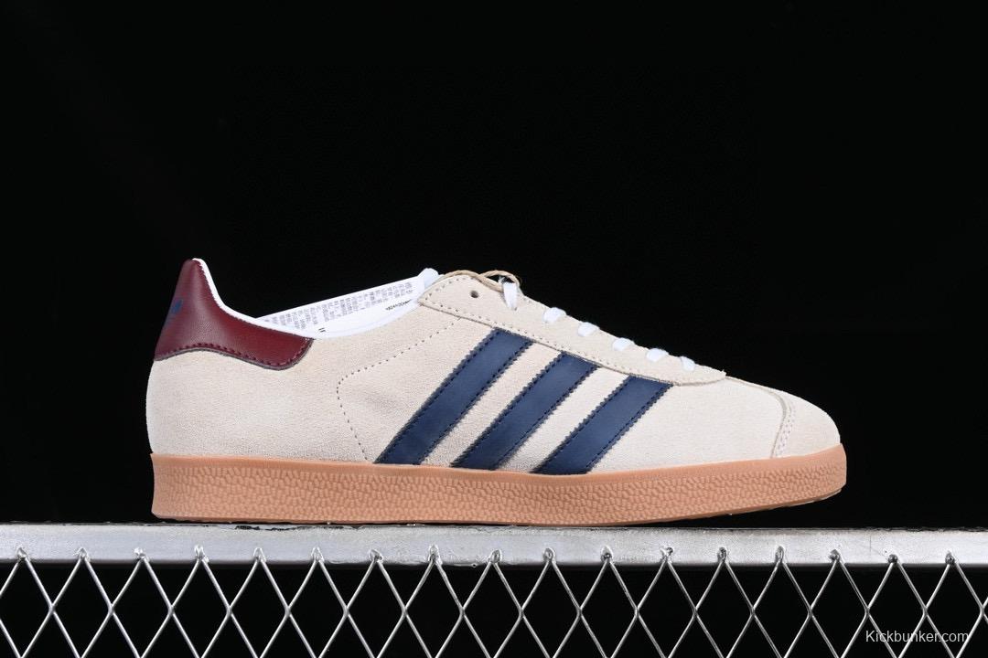 Adidas Gazelle W IE0546 Low-Top Casual Slip-Resistant Wear-Resistant Skate Shoes