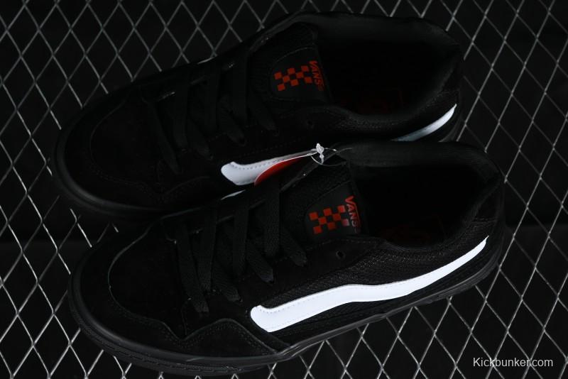 Vans Caldrone Classic Black Retro Skate Shoes - VN0007P9BA2