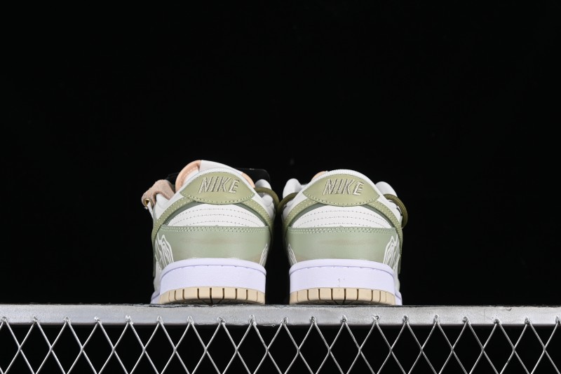 Nike Dunk Low FZBB Chinese Tea Gift Box Palace Longjing Tea SB Lace-Up Low-Top Casual Sneakers - DV0831-003