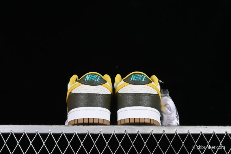 Nike Dunk Low Retro Low Premium "Avocado" SB Casual Skate Shoes - FV3629-371