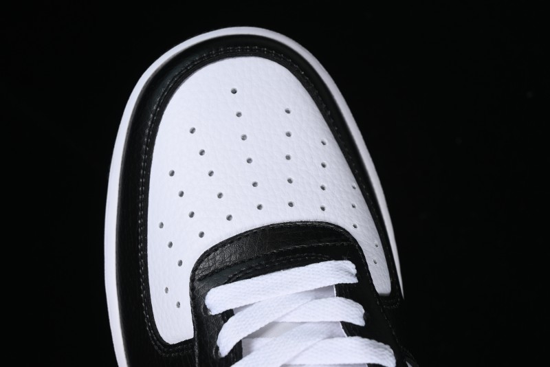 Nike Air Force 1 '07 Low White Black Blue Color Block Casual Sneakers - FN8008-001