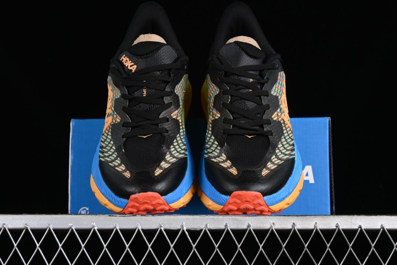 Hoka One One Mafate Speed 4 Low-Cut Professional Trail Running Shoes - 1138472 BKML