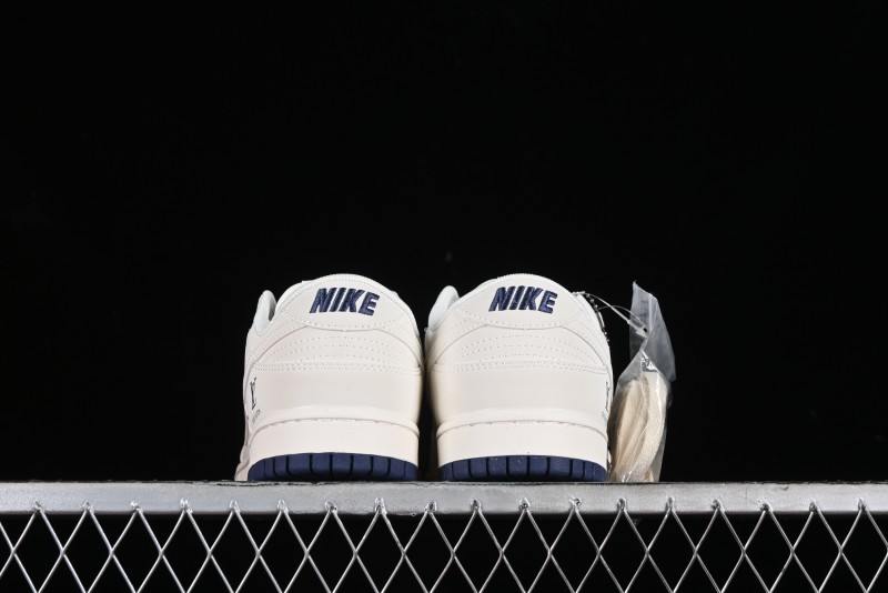 Nike SB Dunk Low LV Collaboration - Beige Red Blue Dual Color Anniversary High-End Custom Low-Top Casual Sneakers - XX2025-333