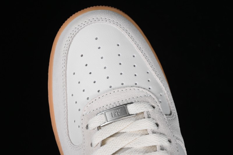 Nike Air Force 1 '07 Low Casual Sneakers with Full-Length Air Cushion - FQ8714-001