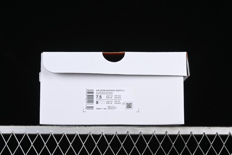 Nike Zoom VaporFly Next% 3 Prototype Super Marathon Running Shoes with Dual Air Zoom and Full-Length Carbon Fiber Plate - FD8311-100