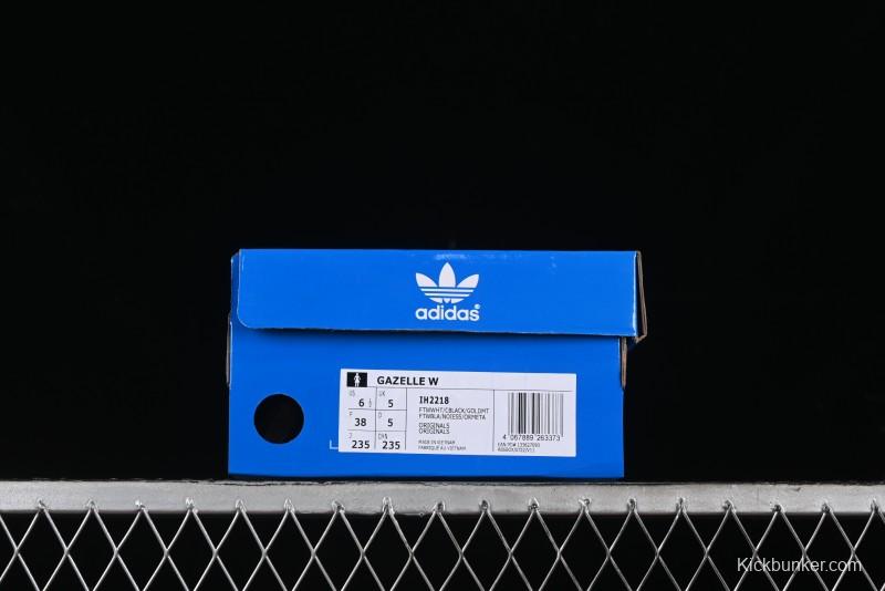 Adidas Gazelle W IH2218 Clover Casual Slip-Resistant Wear-Resistant Low-Top Sneakers - IH2218