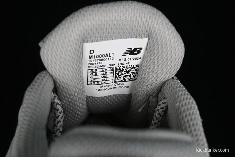 New Balance 1000 Series Retro Dad Style Low-Top Casual Running Shoes - M1000AL1