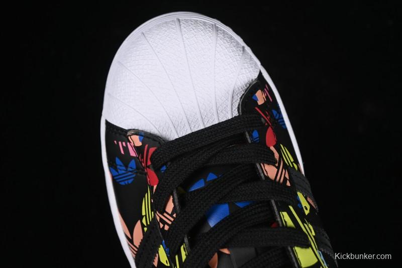 Adidas Superstar H00182 Casual Sneakers with Shell Toe Design - H00182