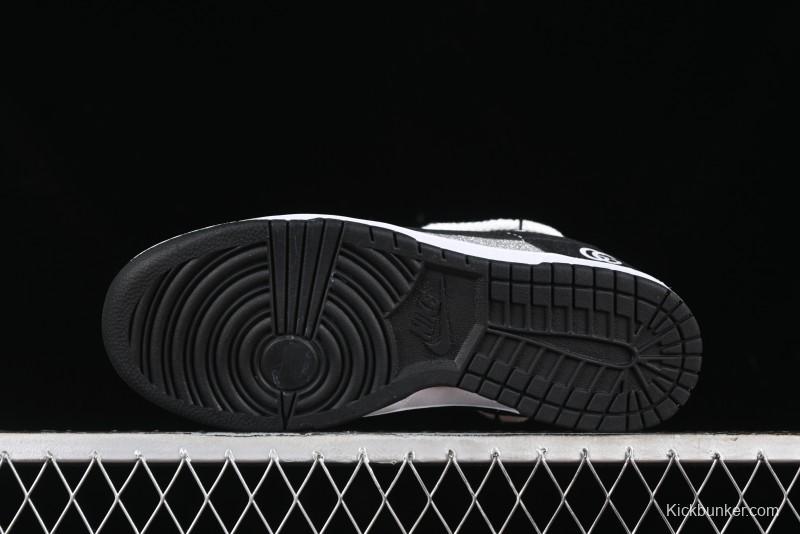 Nike SB Dunk Low Gucci Collaboration - Black Star Hook Anniversary High-End Custom Low-Top Casual Skate Shoes - SJ2068-268