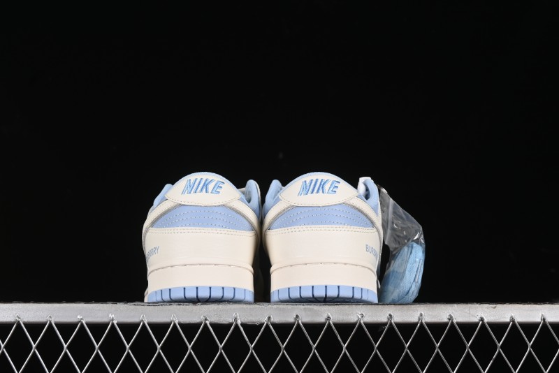 Nike SB Dunk Low Burberry Collaboration - Bondi Blue Anniversary High-End Custom Low-Top Casual Sneakers - BB5252-601