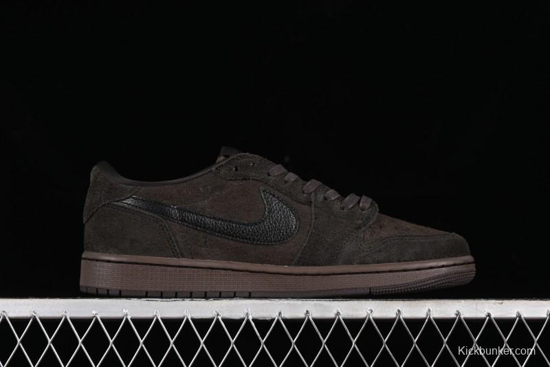 Nike Travis Scott x Air Jordan 1 Low OG Retro Sneakers - DM7866-202