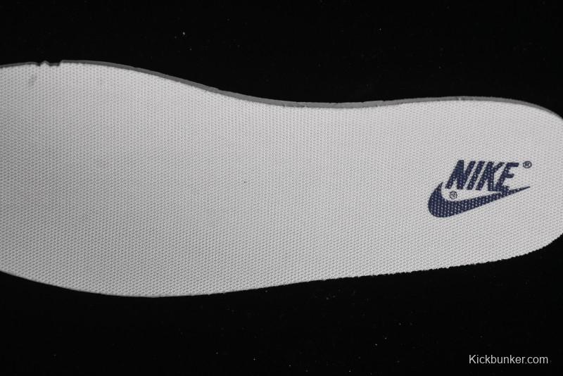 Nike SB Dunk Low Stussy Collaboration - Off White with Big Blue Swoosh Anniversary High-End Custom Low-Top Casual Skate Shoes - XY1688-009