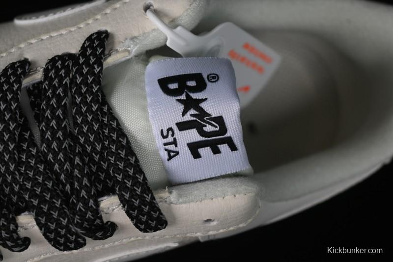 Nike Air Force 1 '07 Low Bape Collaboration - Black Beige Starry Sky Low Top Casual Sneakers - FG6688-103