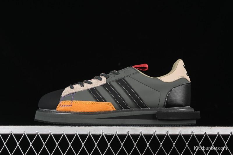 Adidas Originals Campus Mfx Reboot Low-Top Casual Shoes with Die-Cut Design and Anti-Slip Sole - GX1360