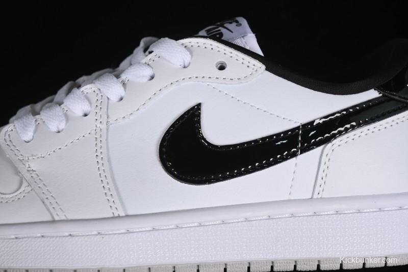 Nike Air Jordan 1 Low '85 Metallic Black White Blue - FB9933-102